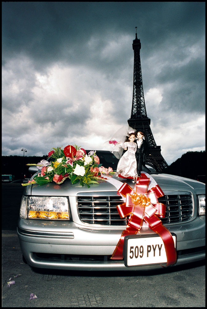 Mariage devant la Tour Eiffel